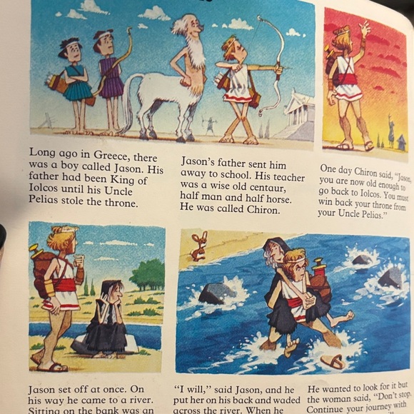 4/$20 The Amazing Adventures of Jason and the Golden Fleece Book - Picture 4 of 5